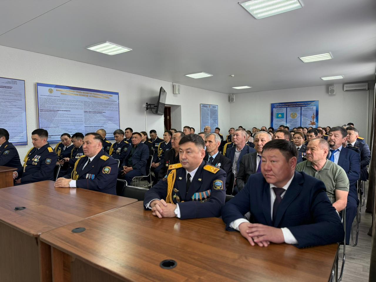 Қостанай облысы ТЖД Ұлы  Отан Соғысындағы Жеңістің 80 жылдығы мен 7 мамыр Отан Қорғаушылар күніне арналған салтанатты іс-шара өтті