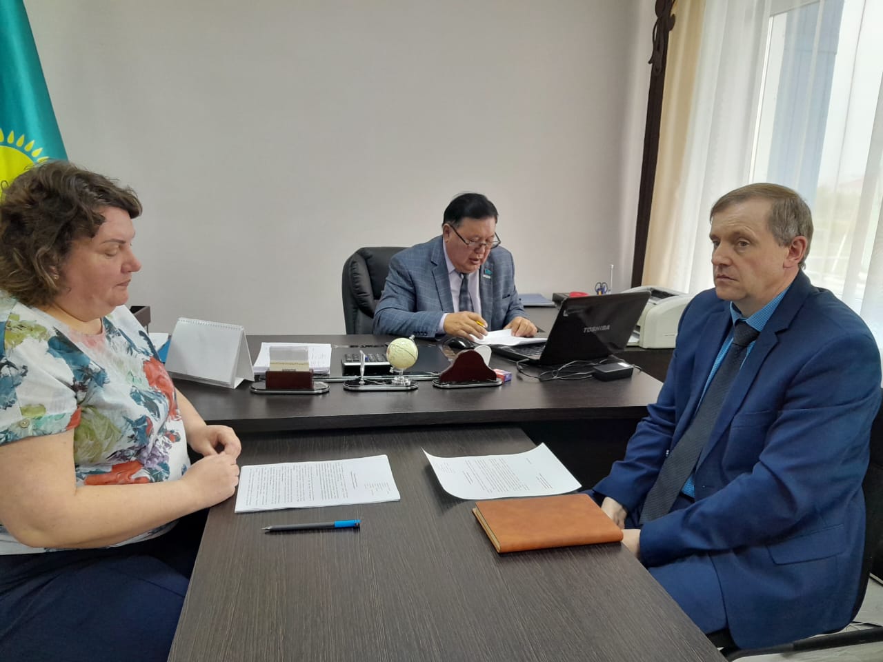 ZOOM онлайн режимінде аудандық мәслихаттың кезектен тыс сессиясы өтті