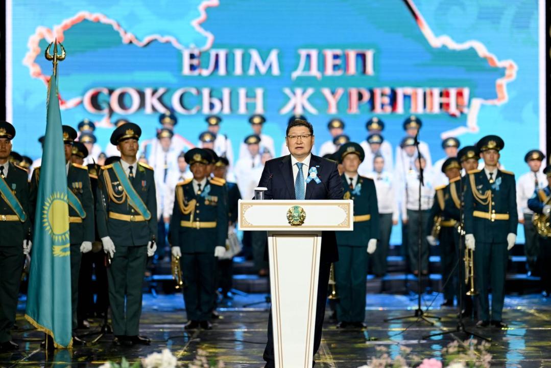 Семейде Отан қорғаушылар күні мен Жеңіс күніне арналған салтанатты шара өтті