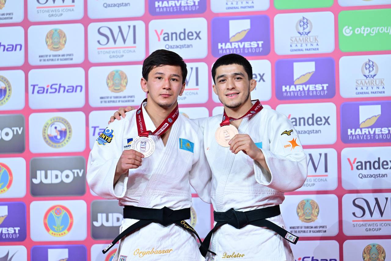 Дзюдодан Қазақстан құрамасы Qazaqstan Barysy Grand Slam бәсекесін екі жүлдемен бастады