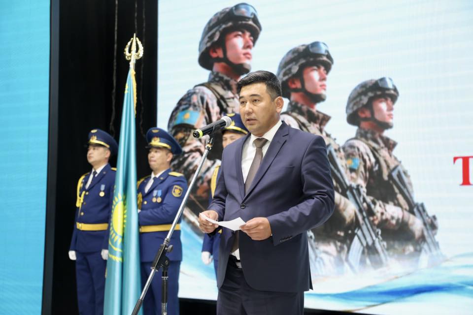 Отан қорғаушылар күніне орай мерекелік шара өтті