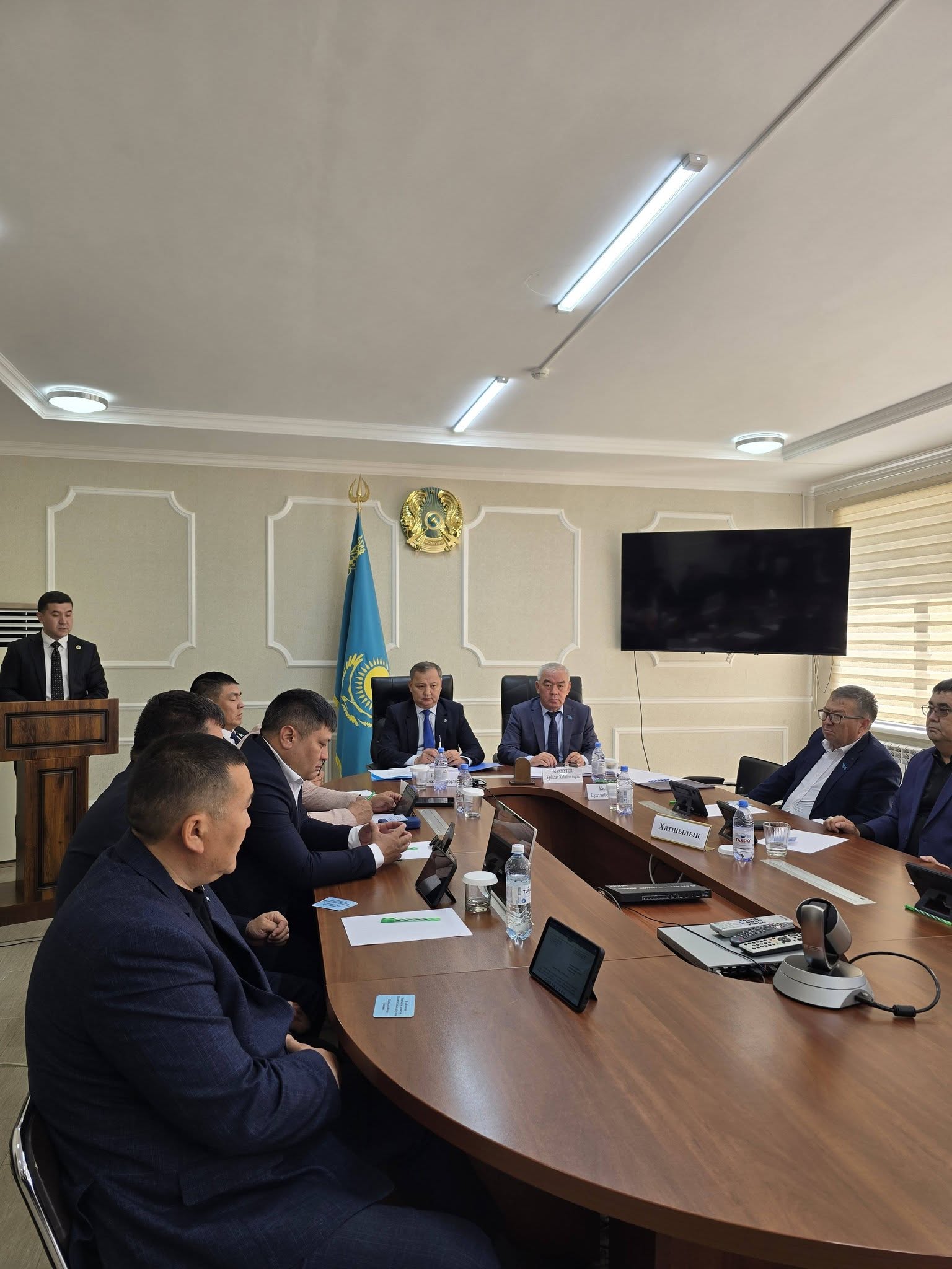 Аудандық Мәслихаттың кезекті жиырма тоғызыншы сессиясының отырысы