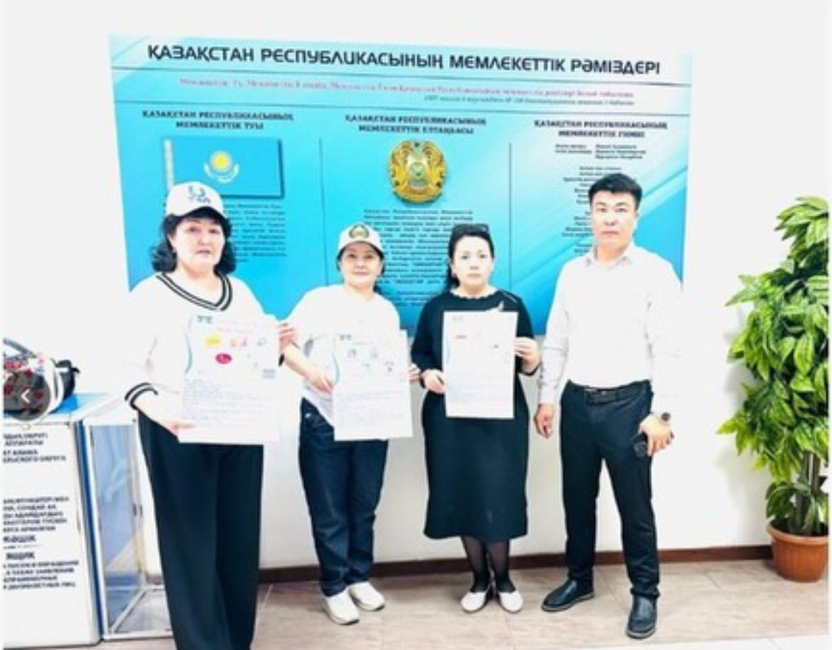 Еркін ауылдық округінің аумағында "Тіл тазалығы" апталығы жүргізілді