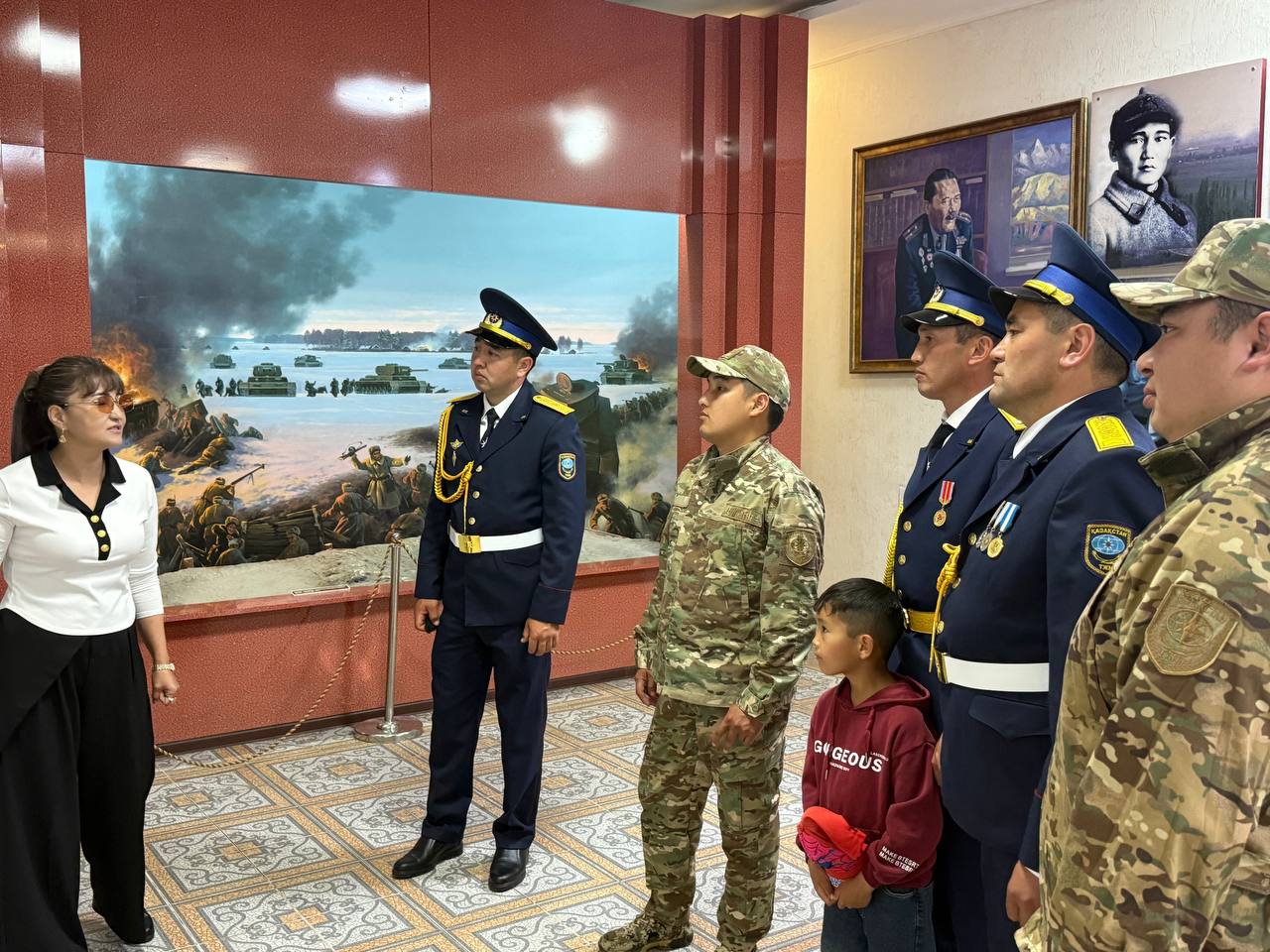 Жуалы ауданында «Біз батырдың ұрпақтары» челленджі жалғасты