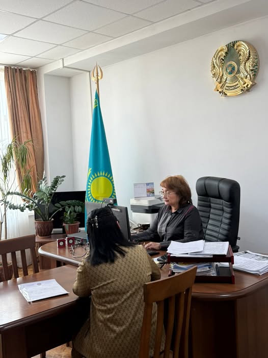Департаментте дипломның атқаратын лауазымының талаптарына сәйкес келмеуі мәселелері бойынша азаматтарды басшының жеке қабылдауы өтті.