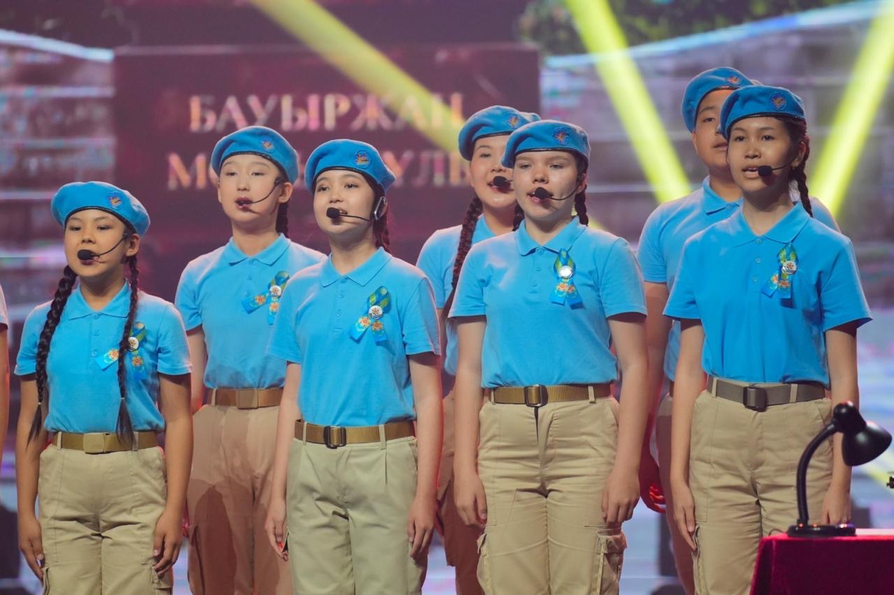Астанада Жеңіс күніне орай «Момышұлы Бауыржан» концерт-спектаклі өтті