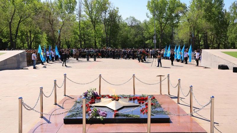 Қарағанды облысында Ұлы Отан соғысына қатысушылардың рухына тағзым етілді