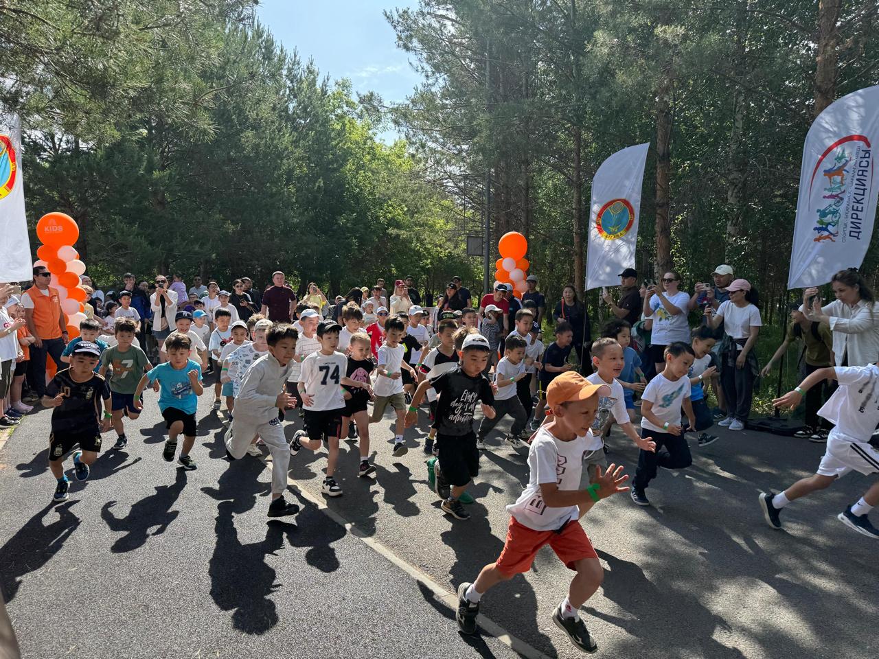 Kids Run: столичные дети соревновались на лыжероллерной трассе
