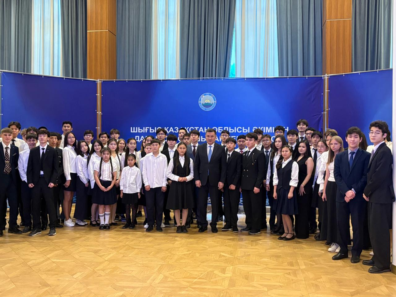 On June 1, 2026, gifted schoolchildren were honored in the East Kazakhstan region