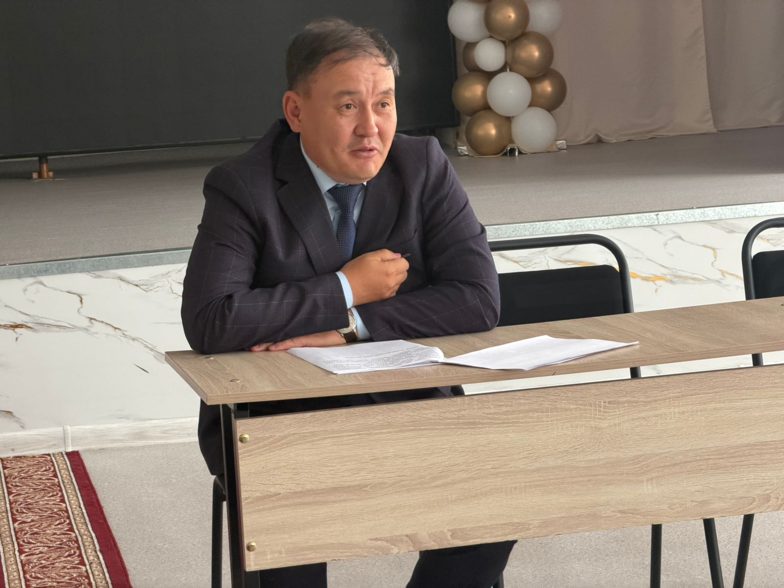 Макинск қаласы әкімінің 2026 жылдың бірінші жартыжылдығында халықпен тұрақты кездесуі